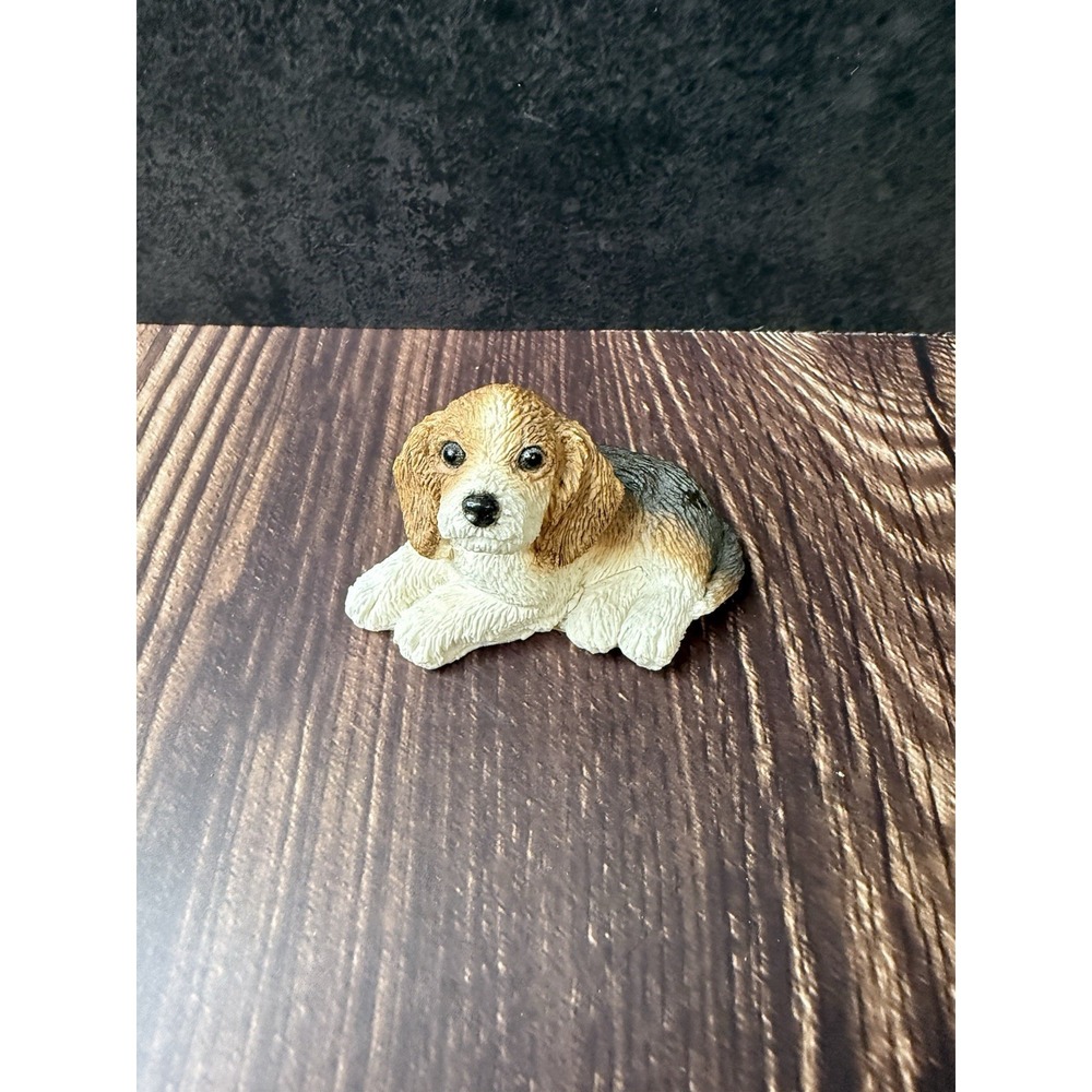 Stone Critters Littles Beagle Figurine SCL-027 Cute Good Condition LOOK MD
